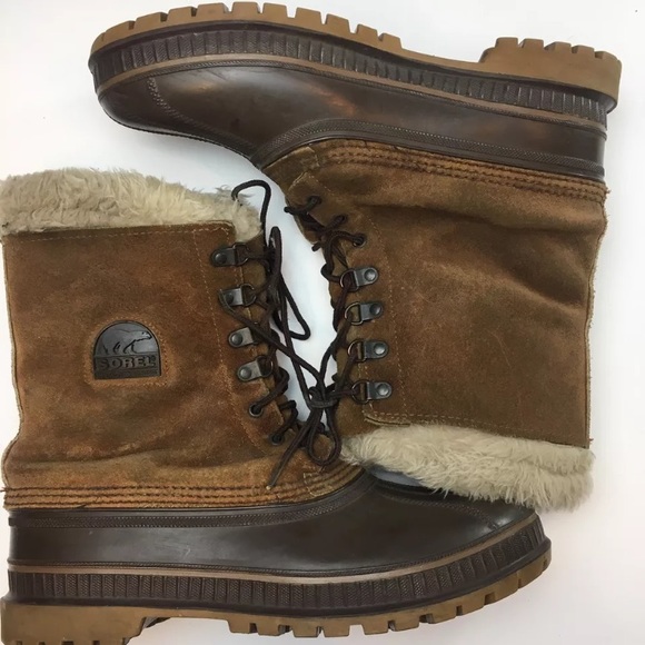 sorel steel shank boots